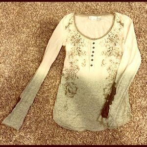 Miss me long sleeve shirt